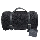 Teddy Luxe Faux Fur Throw 60" by 70" Dark Grey ITM: 1652935